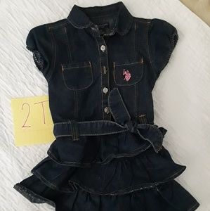 Denim dress